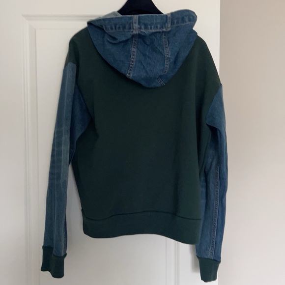 Authentic Louis Vuitton Hybrid Hoodie Denim Jacket - Picture 3 of 12